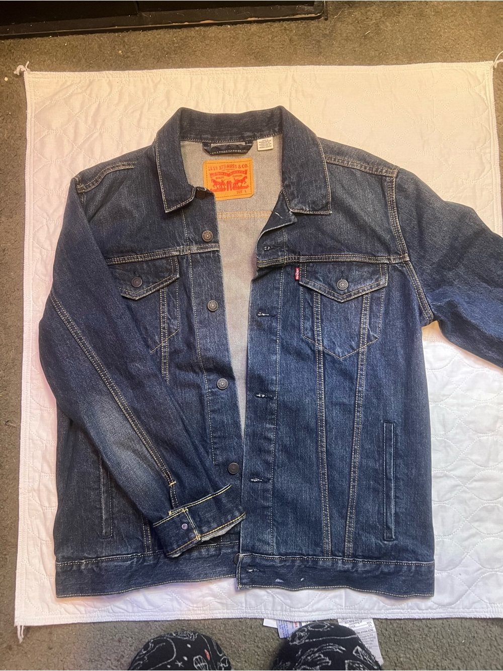 Levi's Men's Indigo Denim Trucker Jacket